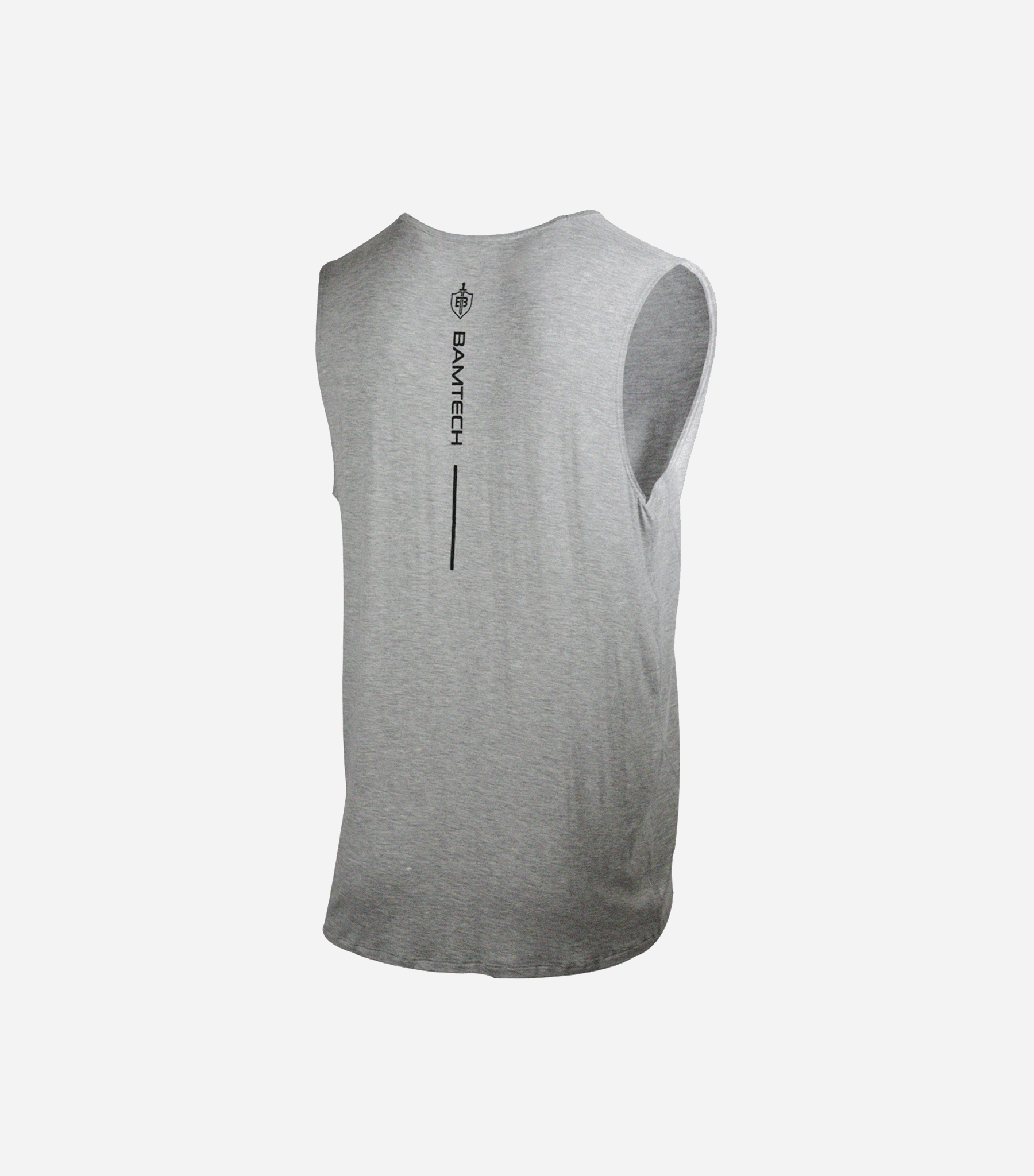 Bamboo Aerotech Tank - Training Div. Heather Grey - Homeland Harvest