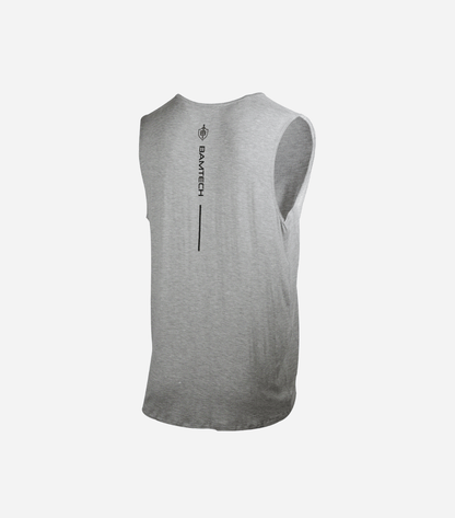 Bamboo Aerotech Tank - Training Div. Heather Grey - Homeland Harvest