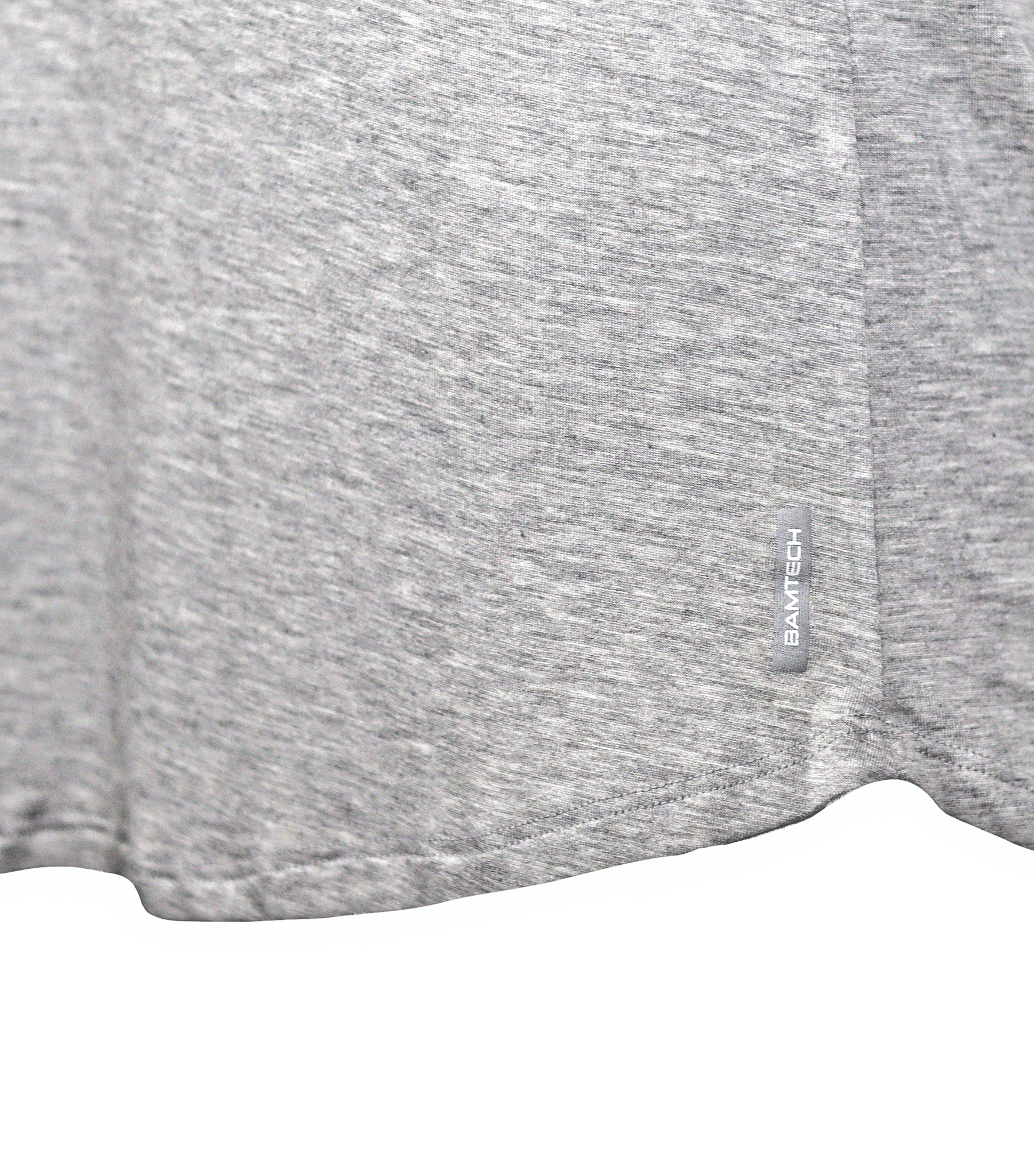 Bamboo Swift Curve-Hem Tee - Black - Homeland Harvest
