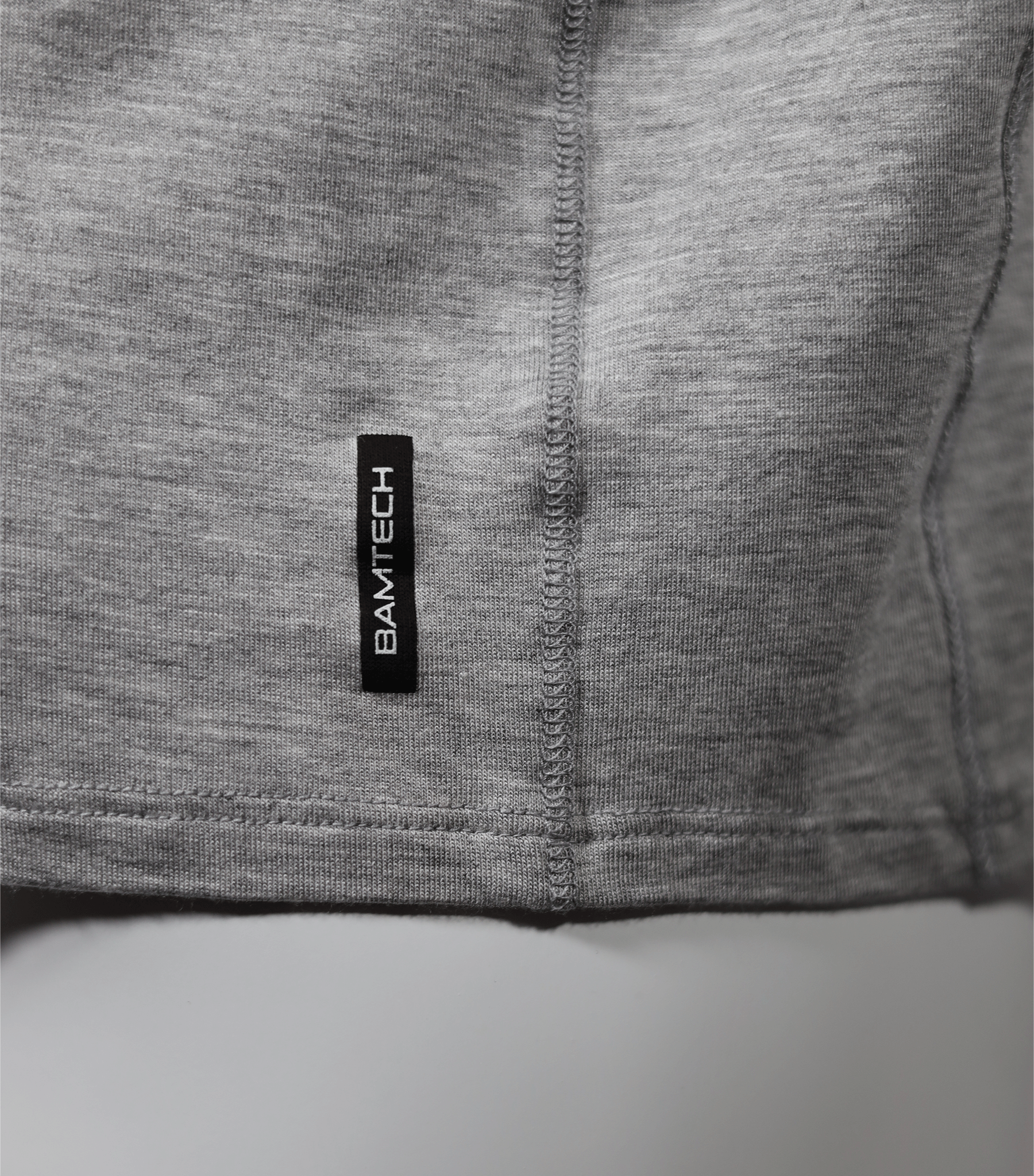Bamboo Aerotech Tank - Heather Grey - Homeland Harvest