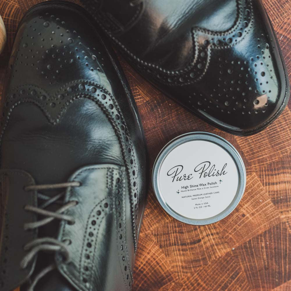 High Shine Shoe Polish Wax - Homeland Harvest