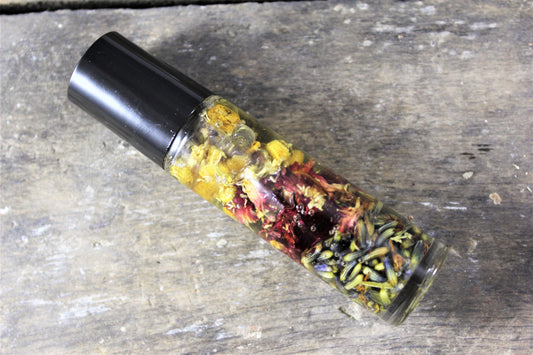 Organic Essential Oil Perfume Blend / Perfume Oil / Organic Perfume / Lavender / Vanilla / Patchouli / Hippie Oil Blend / Roll on perfume - Homeland Harvest