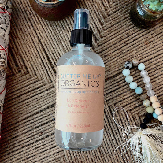 Lice Deterrent / Organic Detangler / Organic Lice Prevention - Homeland Harvest