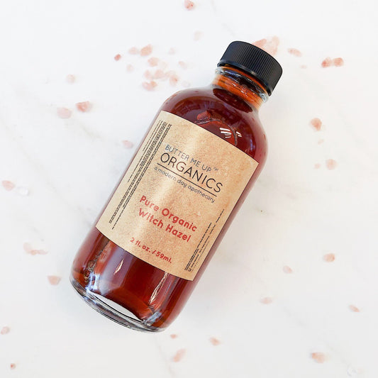 Organic Witch Hazel / Organic Facial Toner / Blemishes / Acne / Neutralizer - Homeland Harvest
