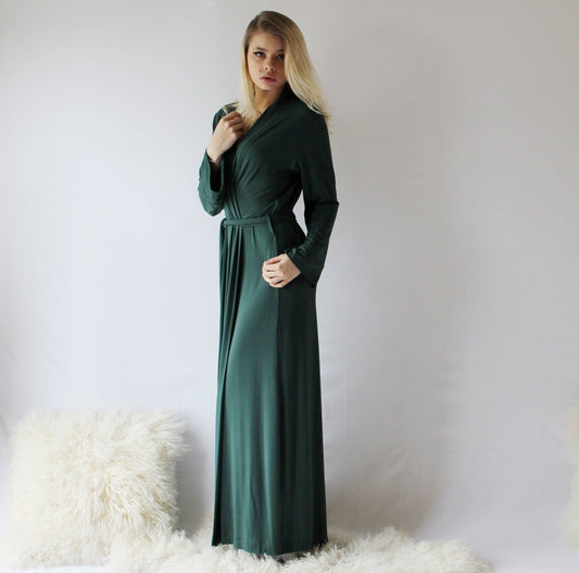 Long Bamboo Robe - Homeland Harvest