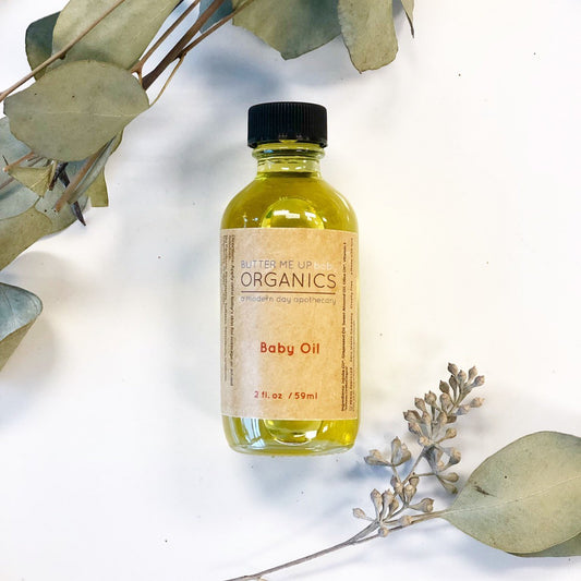 Organic Gentle Baby Oil - Homeland Harvest