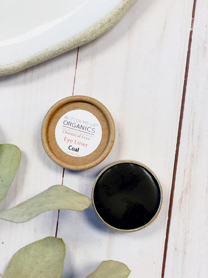 Organic Eyeliner / Organic Eye Makeup / Eye Coal / Butter Me Up Organics - Homeland Harvest