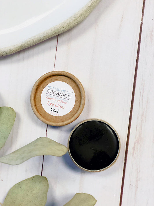 Organic Eyeliner / Organic Eye Makeup / Eye Coal / Butter Me Up Organics - Homeland Harvest
