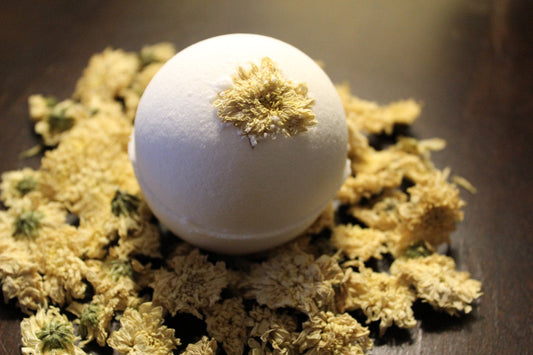 Bath Bomb Sleepy Baby Bomb with Lavender and Chamomile Organic - Homeland Harvest