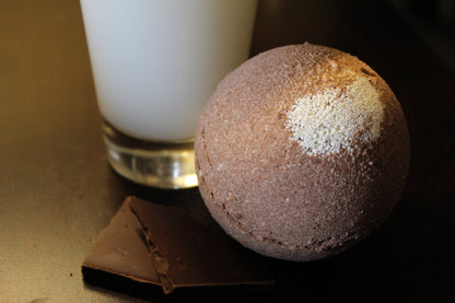 Chocolate Milk Bath Bomb with Toy - Homeland Harvest