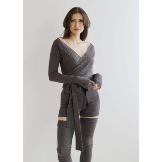 Womens Merino Wool Shrug - Homeland Harvest