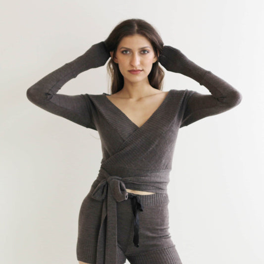 Womens Merino Wool Shrug - Homeland Harvest