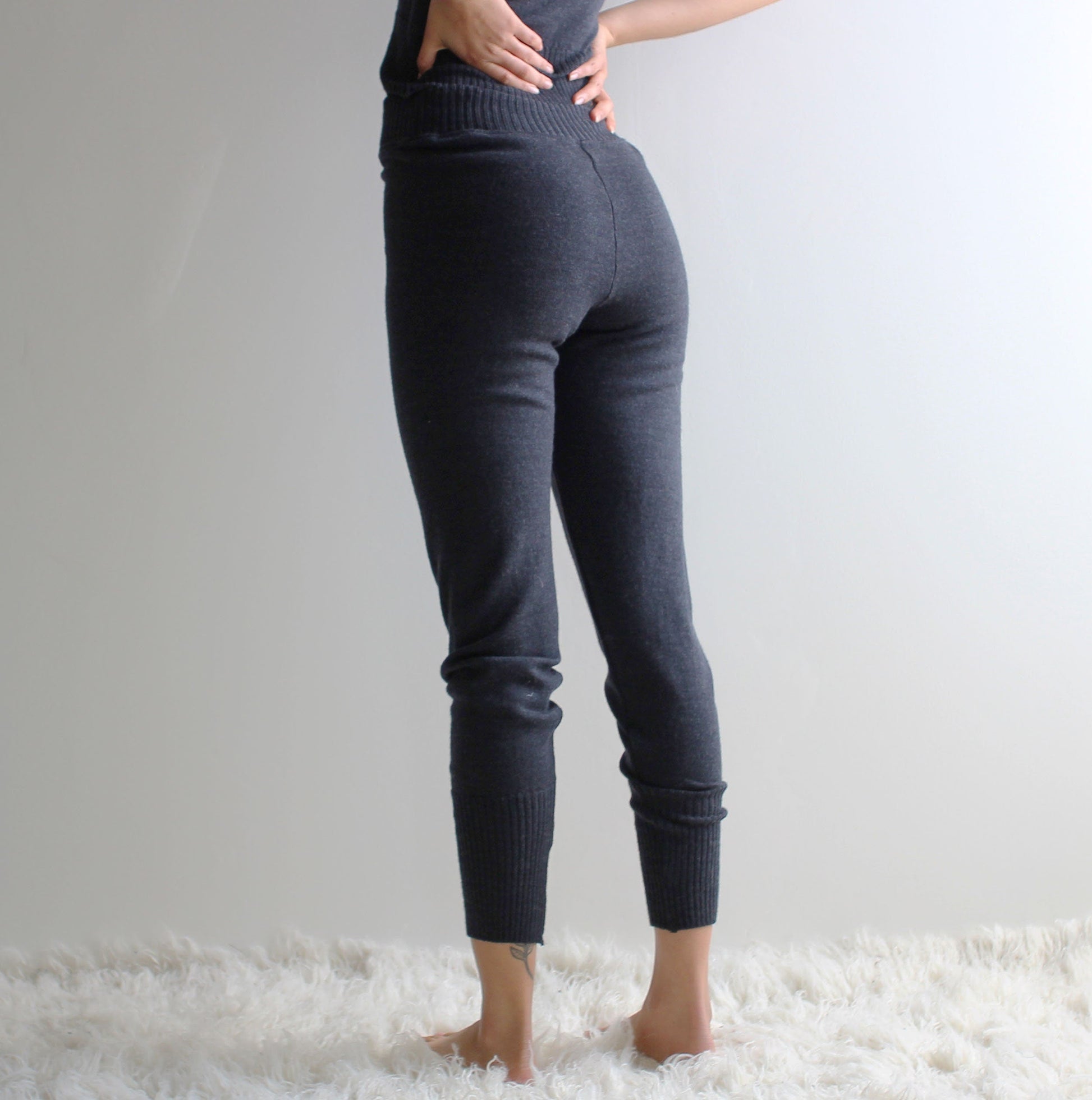 Merino Wool Sweater Joggers - Homeland Harvest
