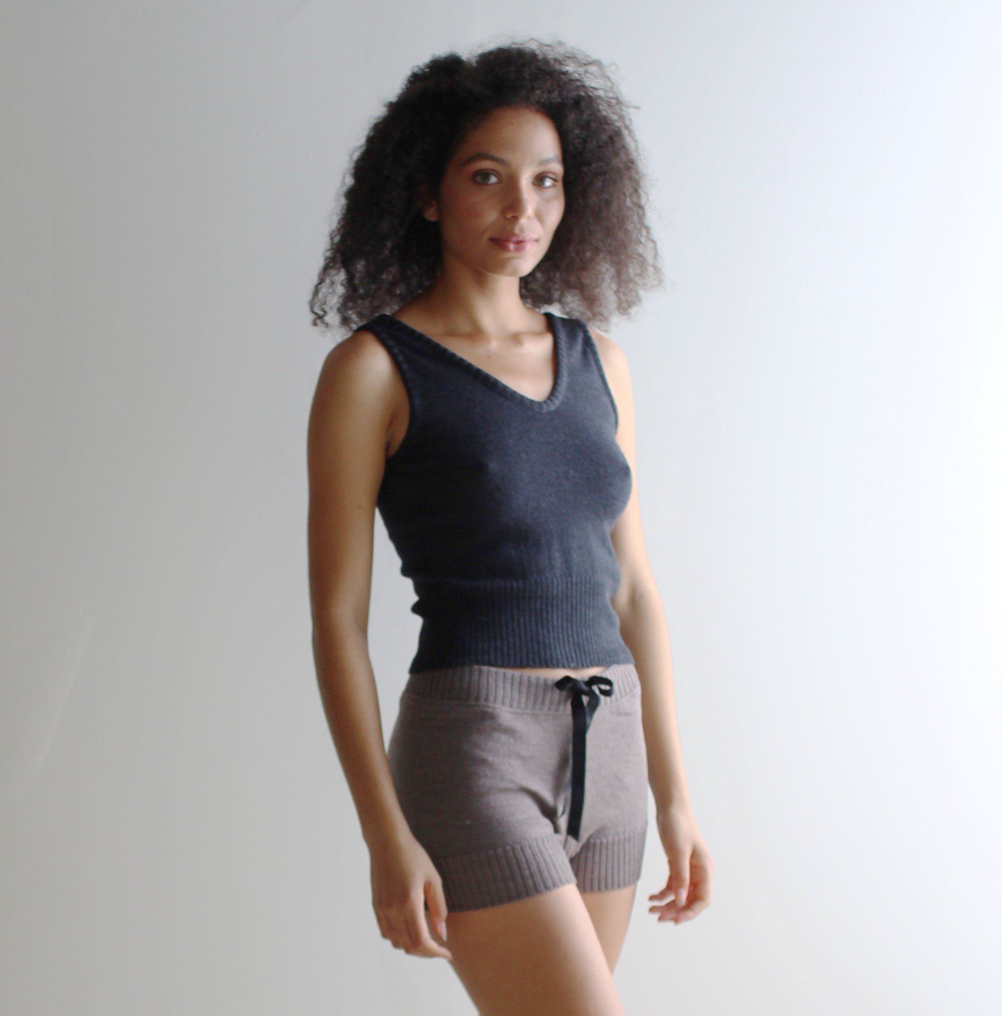 Merino Wool Sweater Shorts - Homeland Harvest