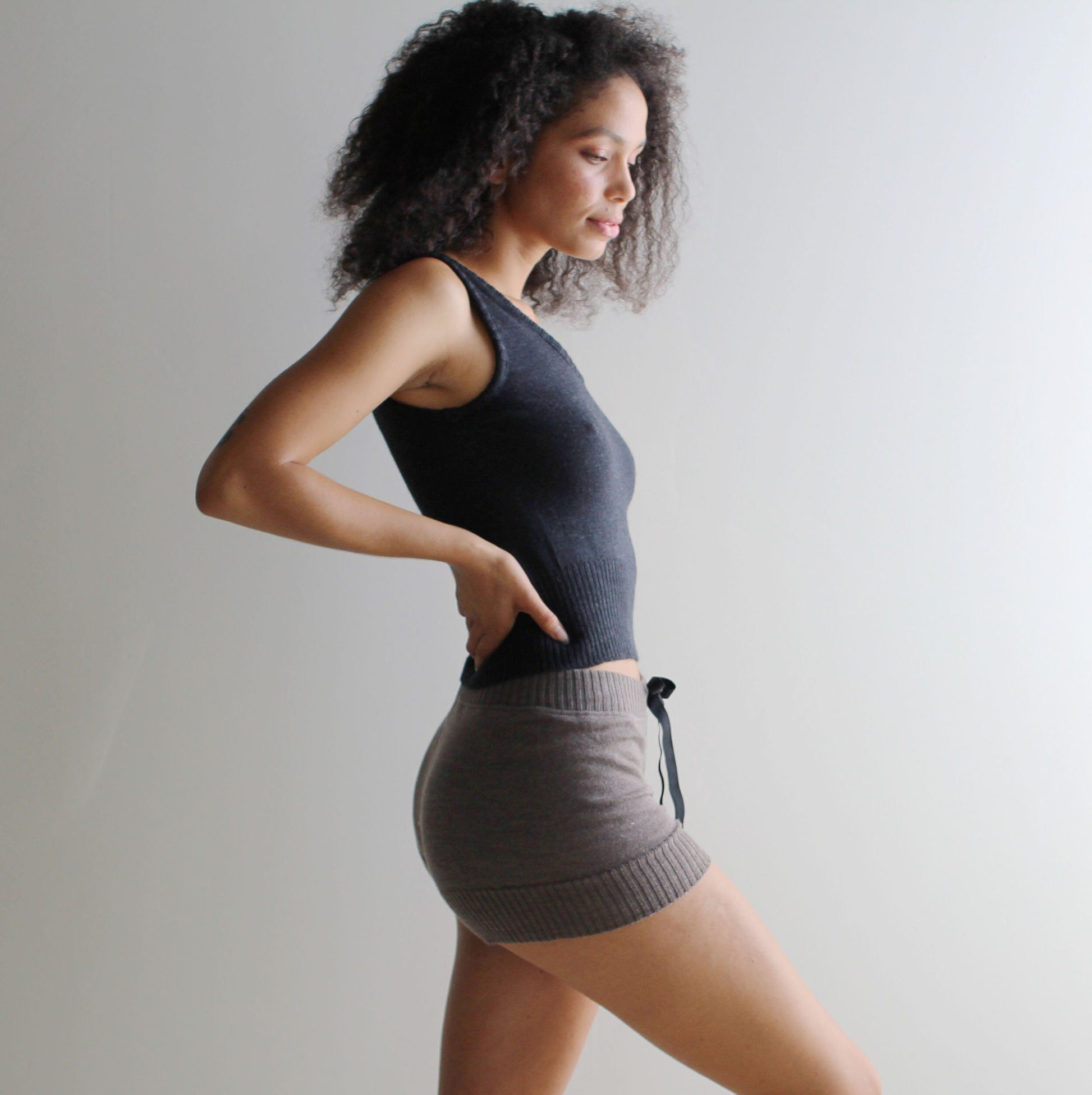 Merino Wool Sweater Knit Tank Top - Homeland Harvest