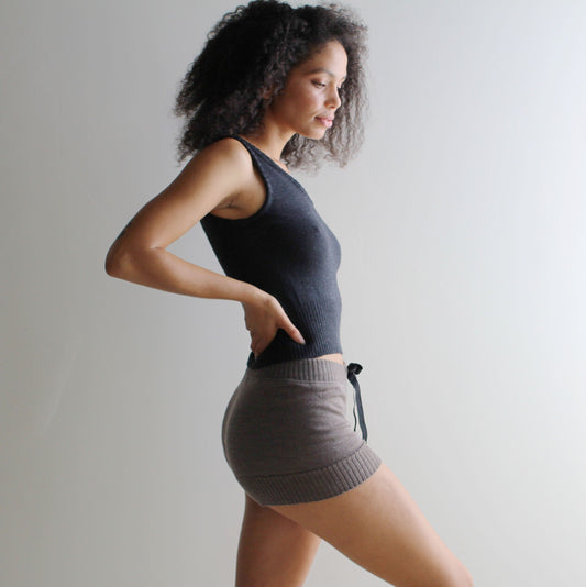 Merino Wool Sweater Knit Tank Top - Homeland Harvest