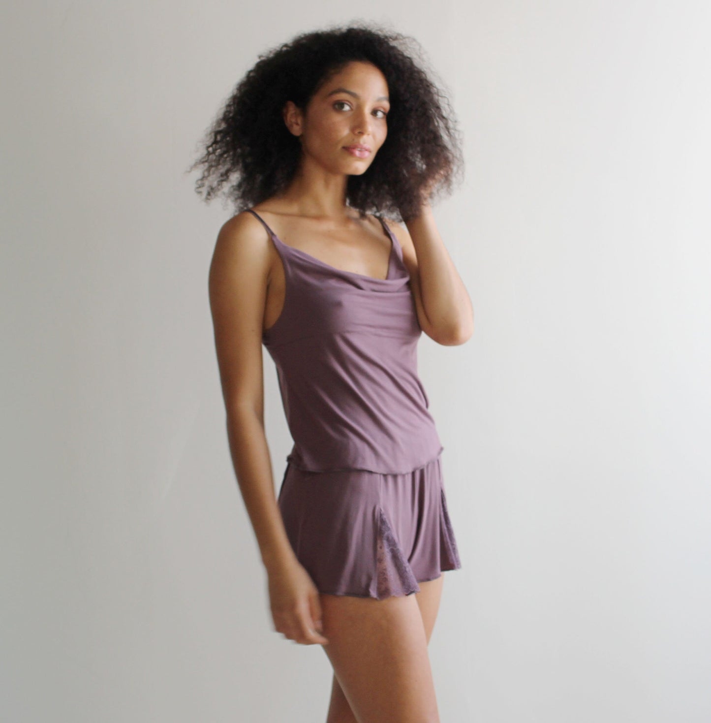 2 Piece lingerie pajama set includes Camisole and Boxers - Homeland Harvest