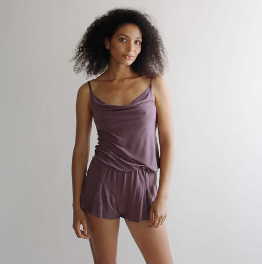 2 Piece lingerie pajama set includes Camisole and Boxers - Homeland Harvest