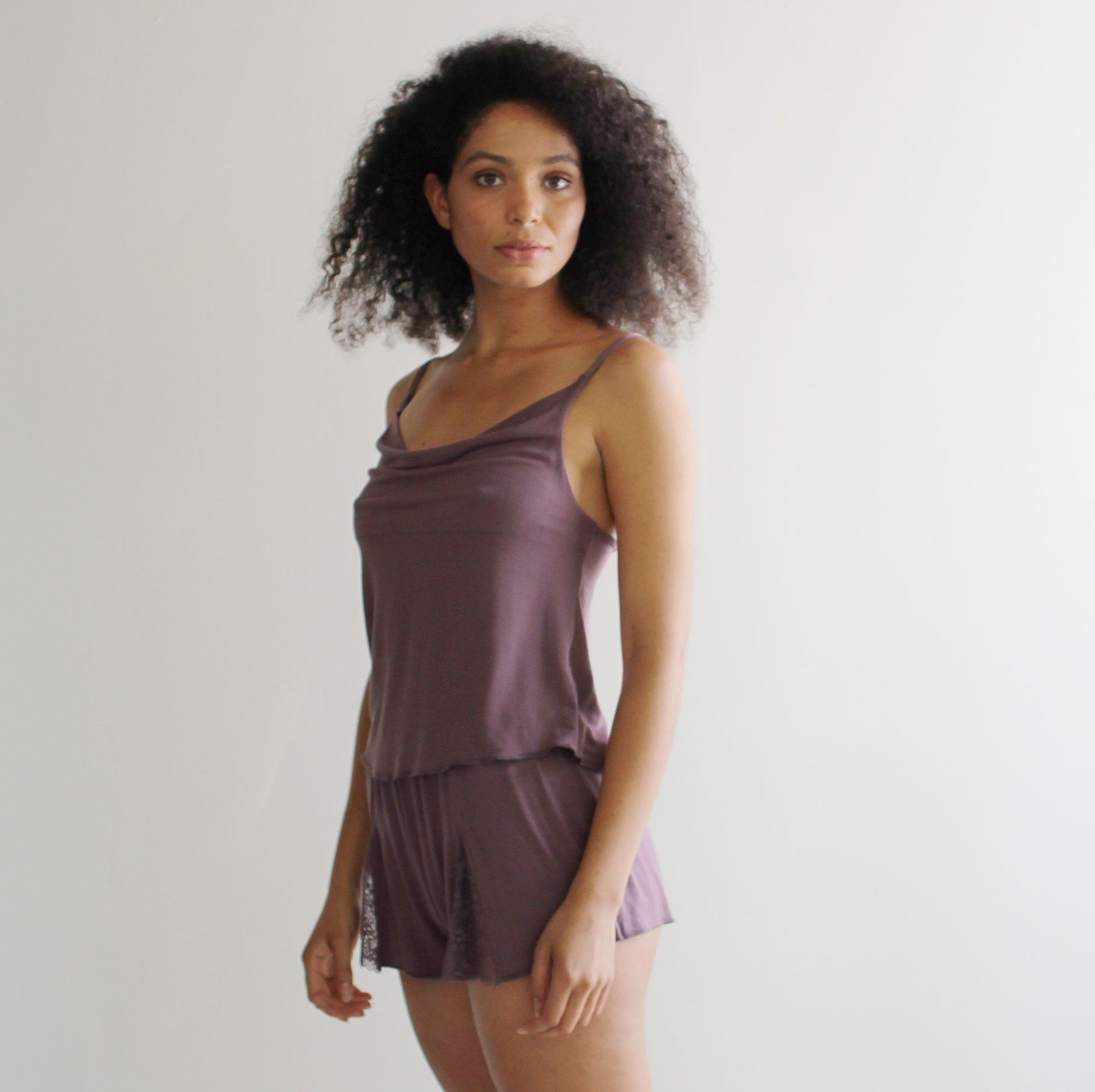 2 Piece lingerie pajama set includes Camisole and Boxers - Homeland Harvest