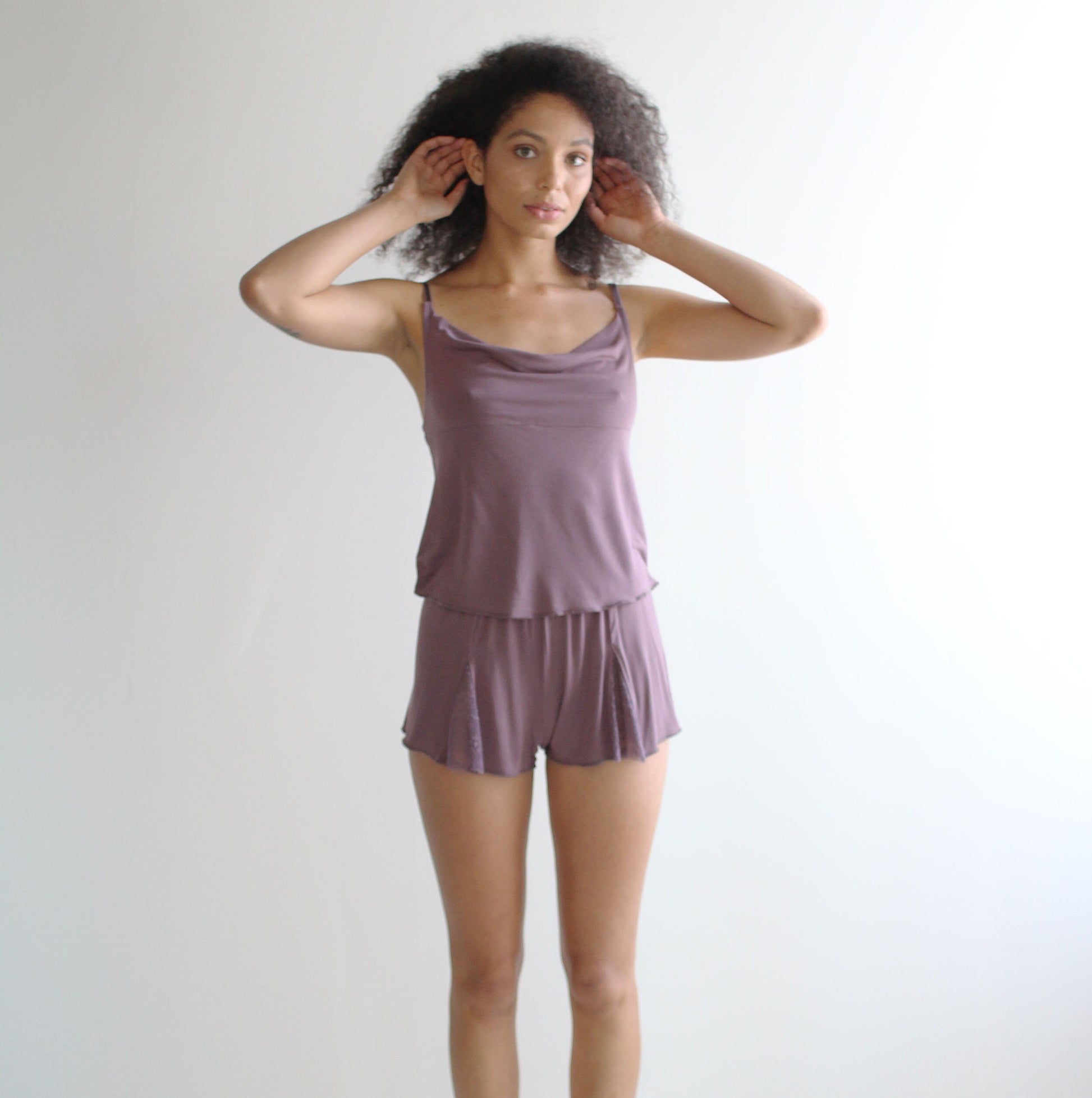2 Piece lingerie pajama set includes Camisole and Boxers - Homeland Harvest