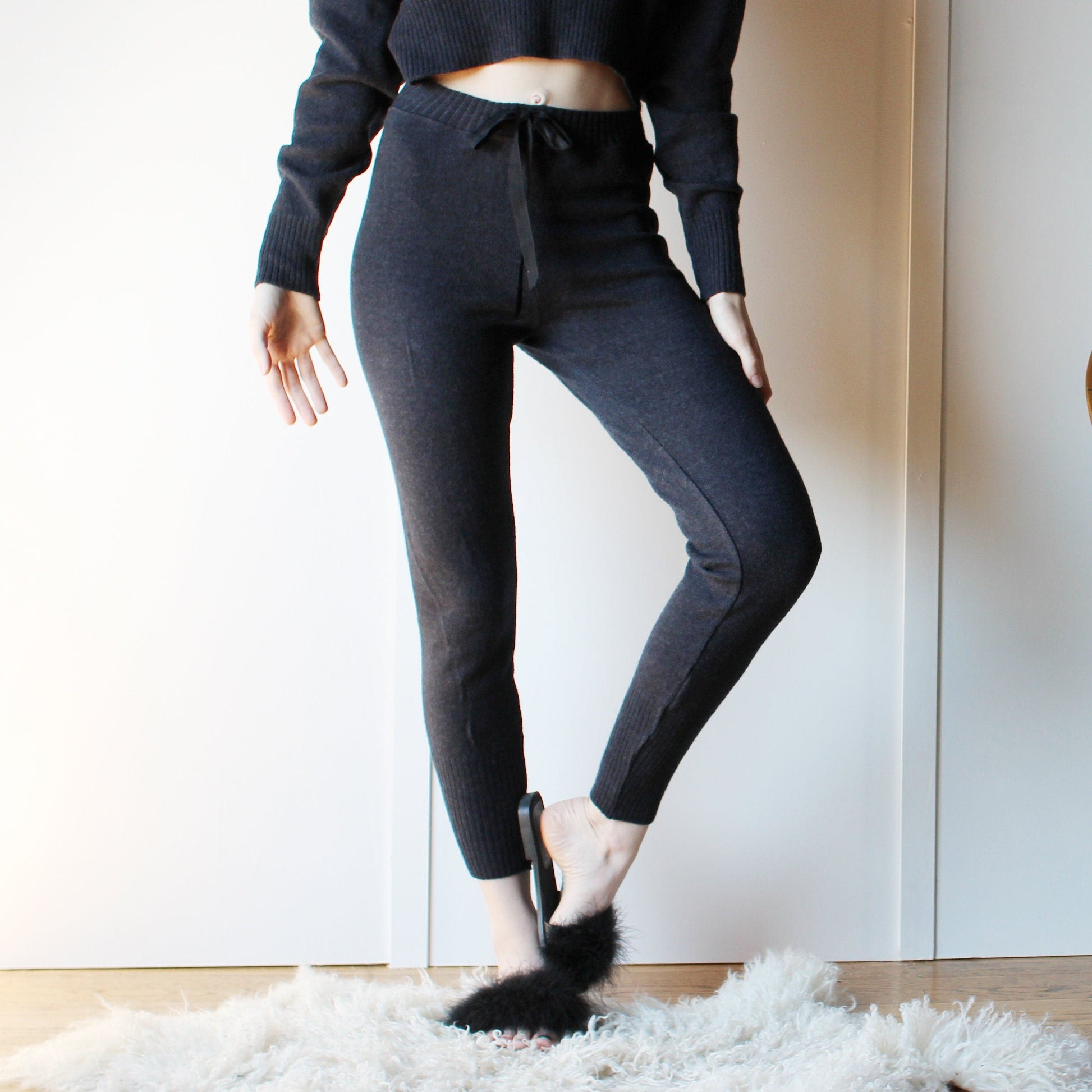 Wool Sweater Joggers - Homeland Harvest