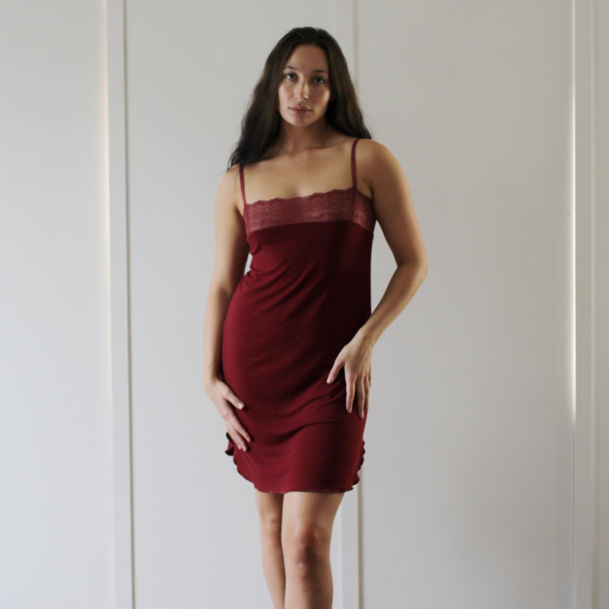 bamboo nightgown slip - Homeland Harvest