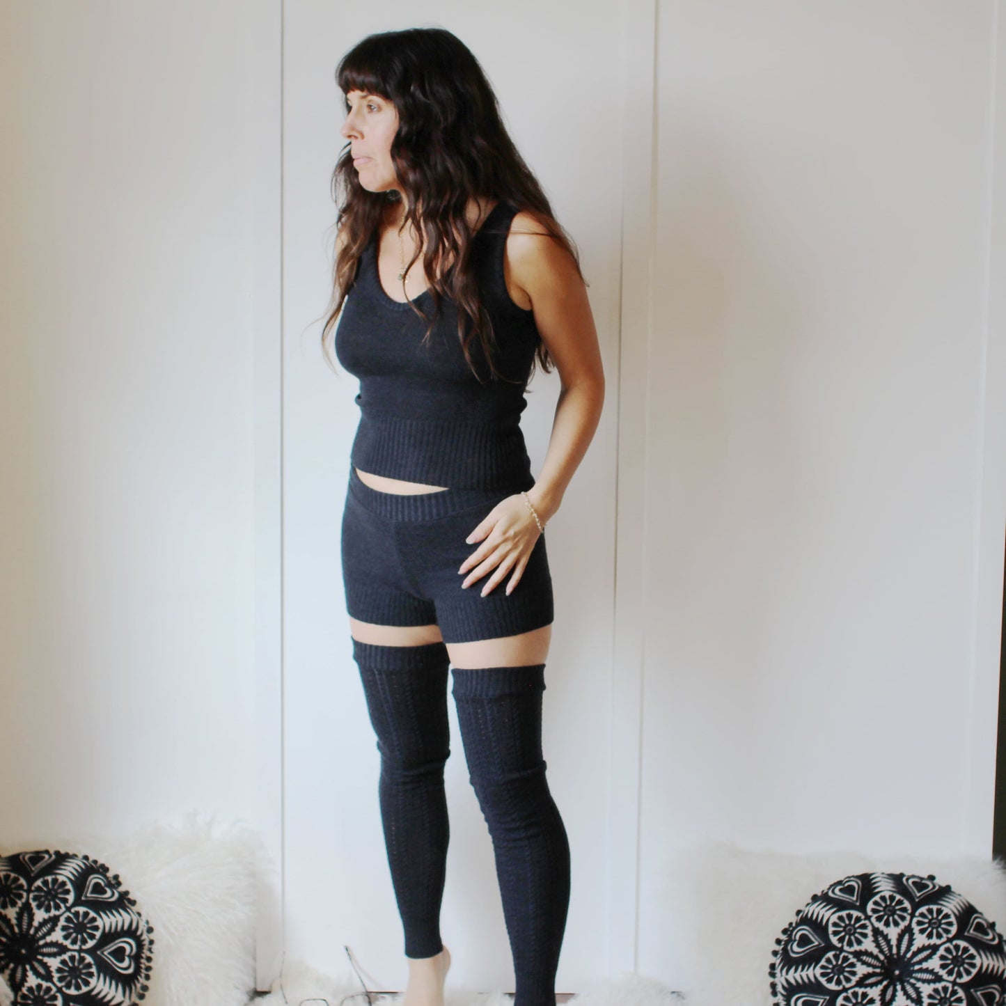 Merino Wool Sweater Knit Tank Top - Homeland Harvest