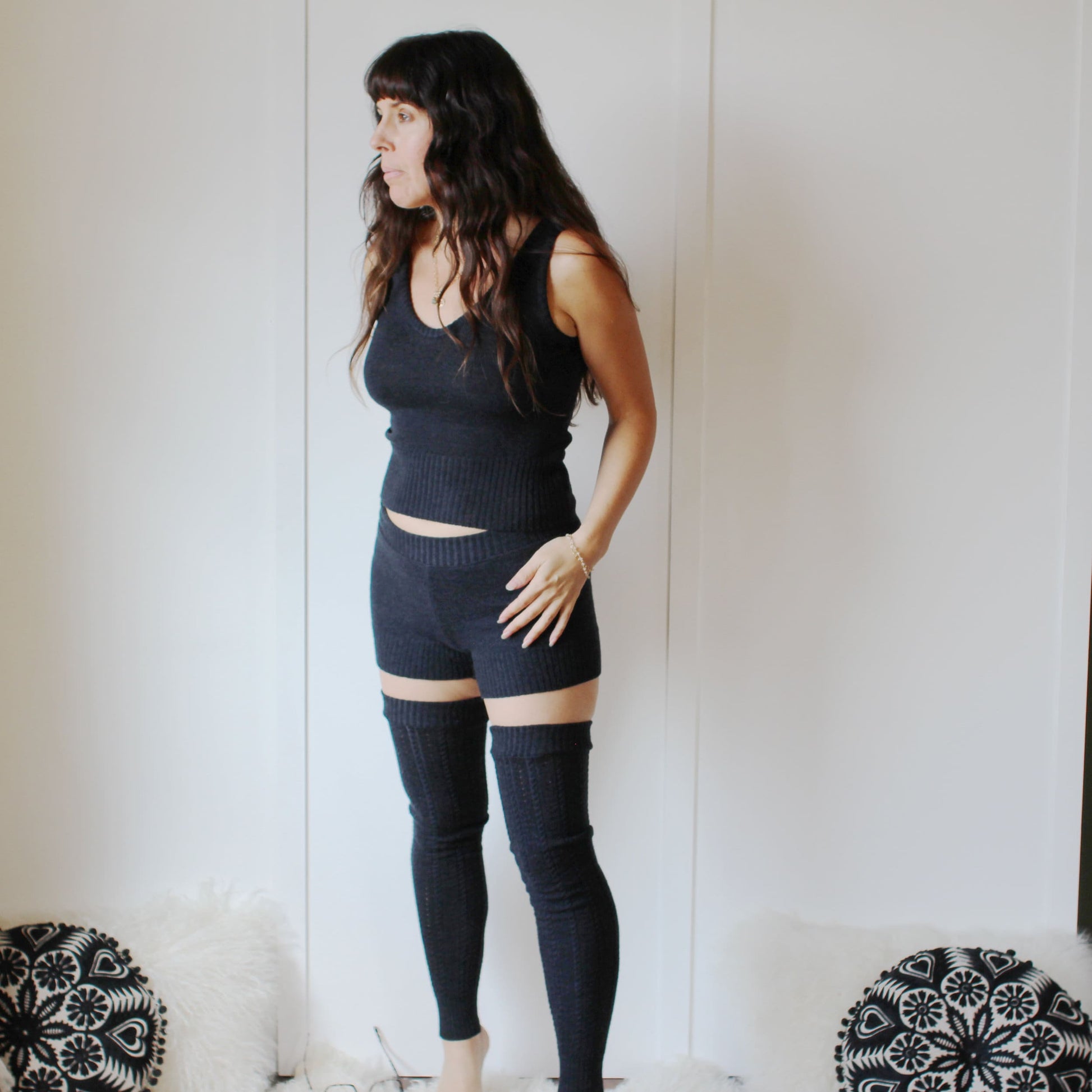 Merino Wool Sweater Knit Tank Top - Homeland Harvest