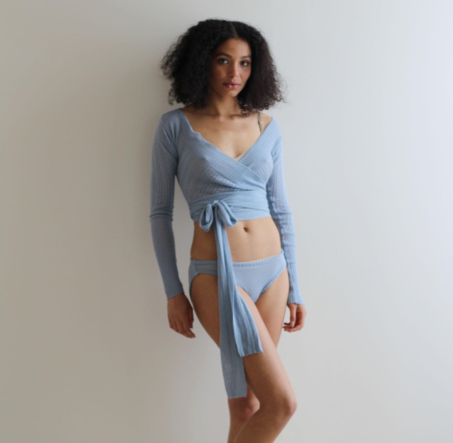 silk and cashmere shrug or wrap cardigan - Homeland Harvest