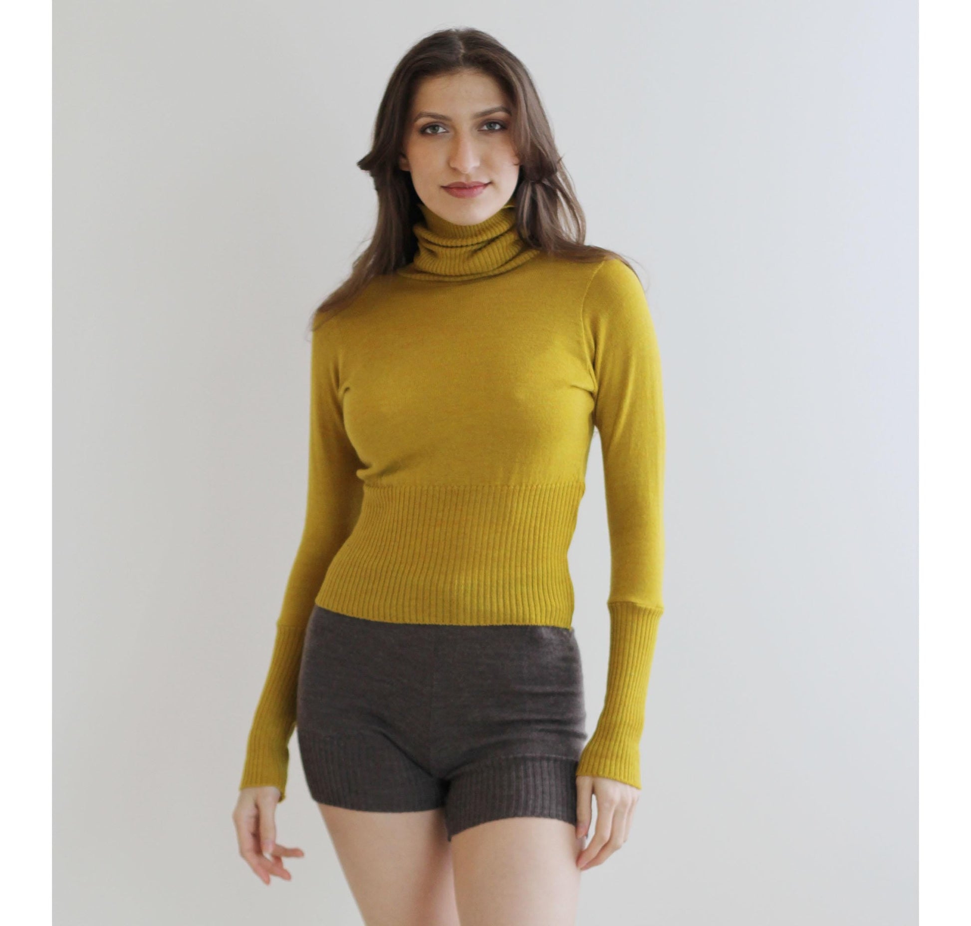 Merino Wool Turtleneck - Homeland Harvest