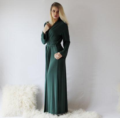 Full Length Bamboo Robe - Homeland Harvest