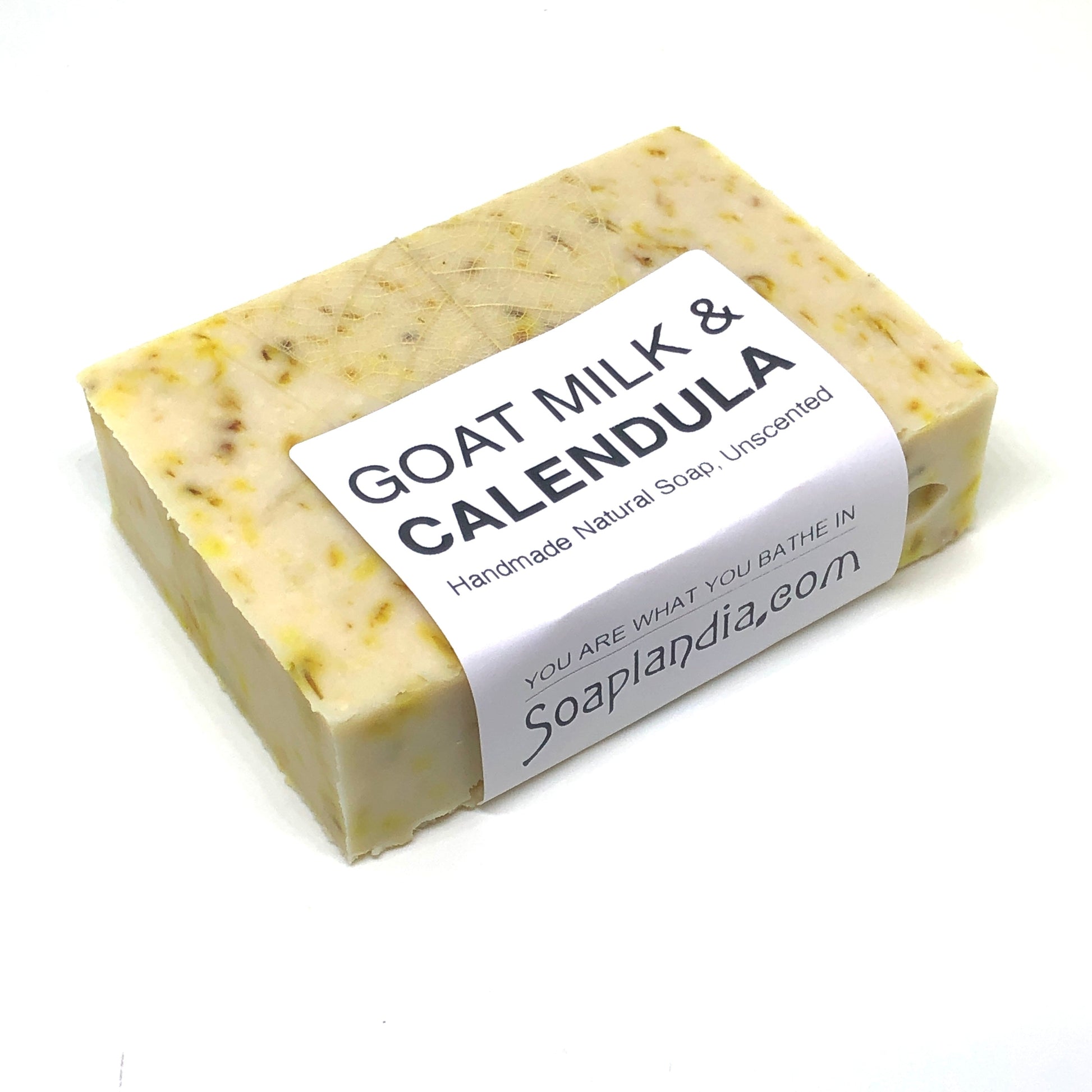 Goat Milk & Calendula Tea Soap, Unscented - Homeland Harvest