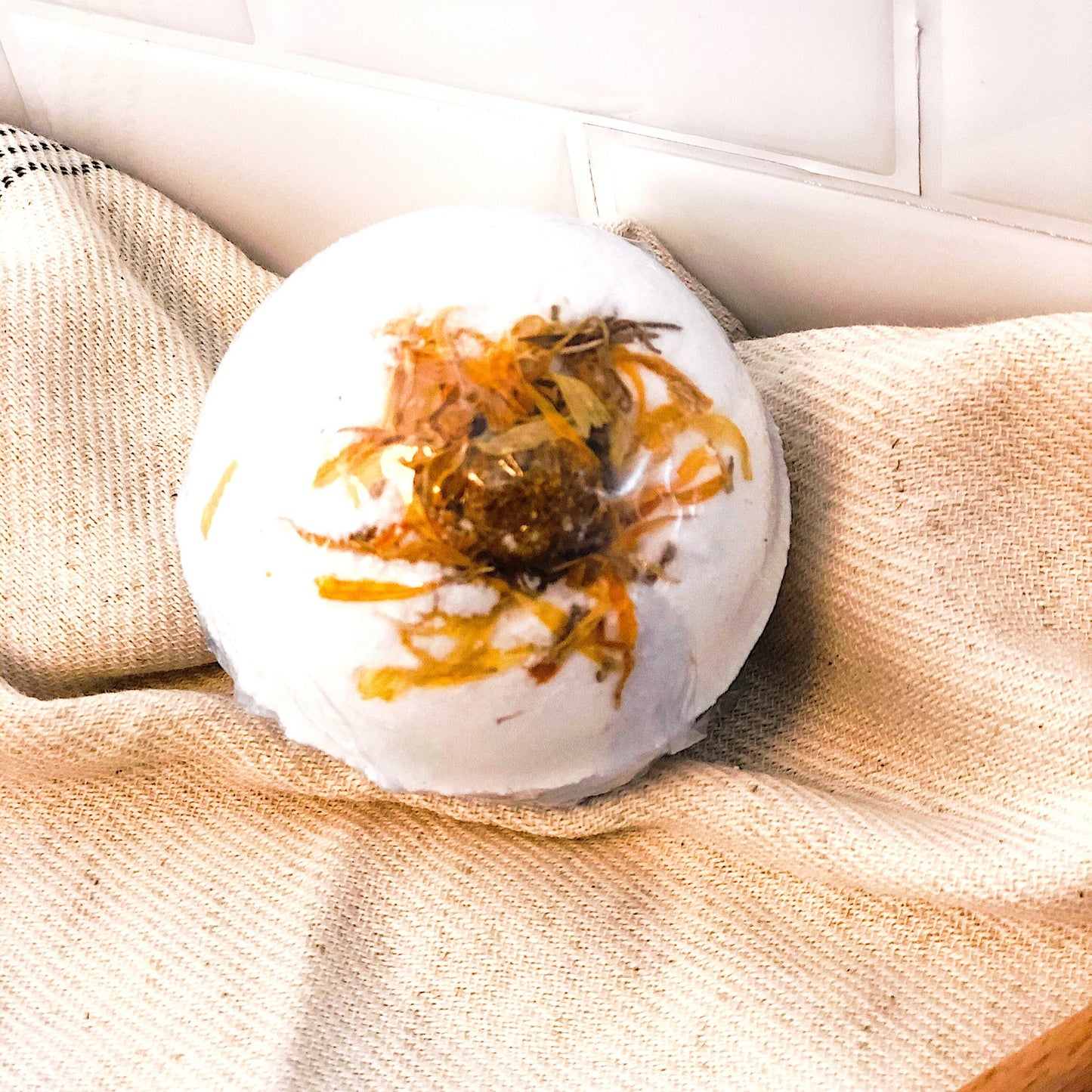 Organic Bath Bomb Sick Baby Bomb- Organic Bath Fizzie For Baby - Homeland Harvest