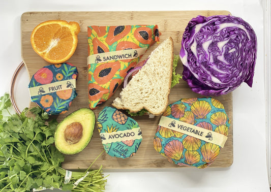 Buzz Words- Beeswax Wrap Food Labels - Homeland Harvest