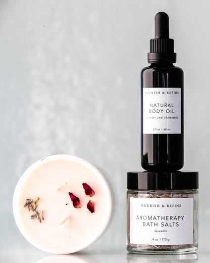 Stay In Luxury Bath Set - Homeland Harvest