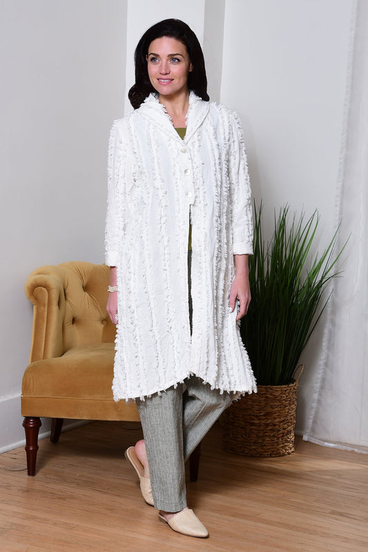 fringe overcoat - Homeland Harvest