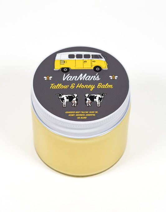 VanMan's Tallow & Honey Balm - Jumbo 6 oz - Homeland Harvest