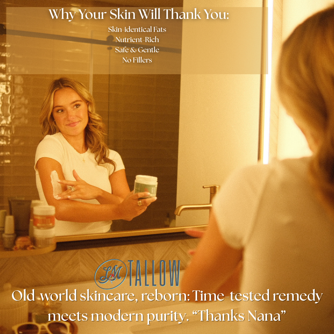 Unscented Tallow Balm | All-Natural Beef Tallow Moisturizer