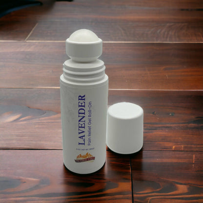 Lavender & Menthol Soothe Pain Gel Roll-on - 3 oz. (Prairie Fire Lavender Farm Richter's)