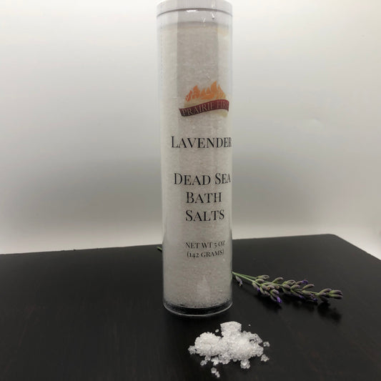 Lavender Dead Sea Bath Salts - 5oz (Prairie Fire Lavender)