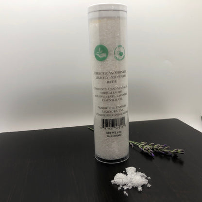 Lavender Dead Sea Bath Salts - 5oz (Prairie Fire Lavender)