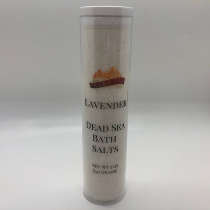 Lavender Dead Sea Bath Salts - 5oz (Prairie Fire Lavender)