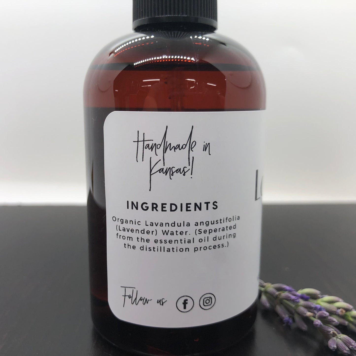 Lavender Hydrosol - 4 oz (Prairie Lavender)