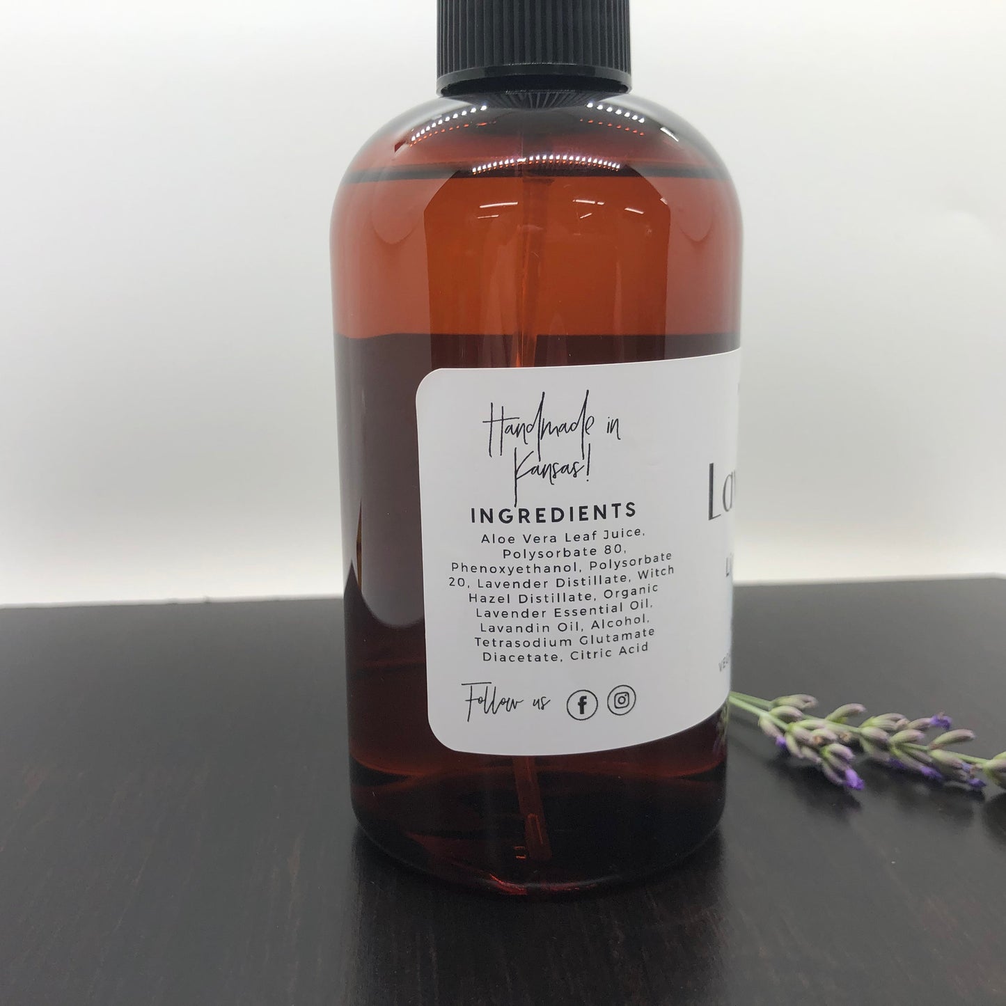 Lavender Linen Spray - 8oz (Prairie Lavender)
