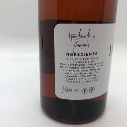 Lavender Linen Spray - 8oz (Prairie Lavender)