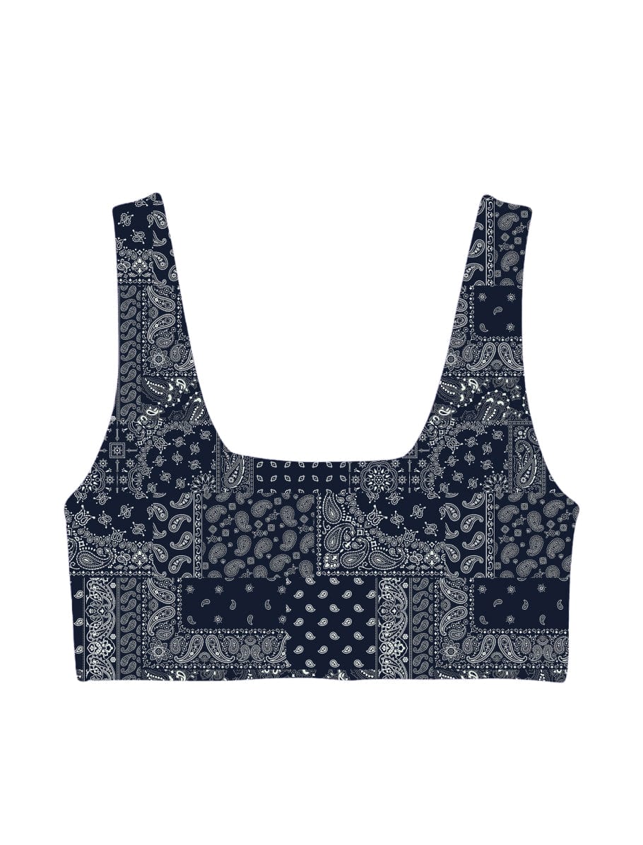 Klara Organic Cotton Twist Back Sport Bra