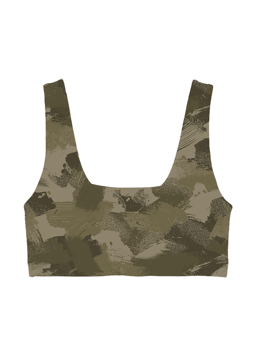 Klara Organic Cotton Twist Back Sport Bra