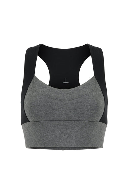 Neda Colorblock Organic Cotton Bra Top