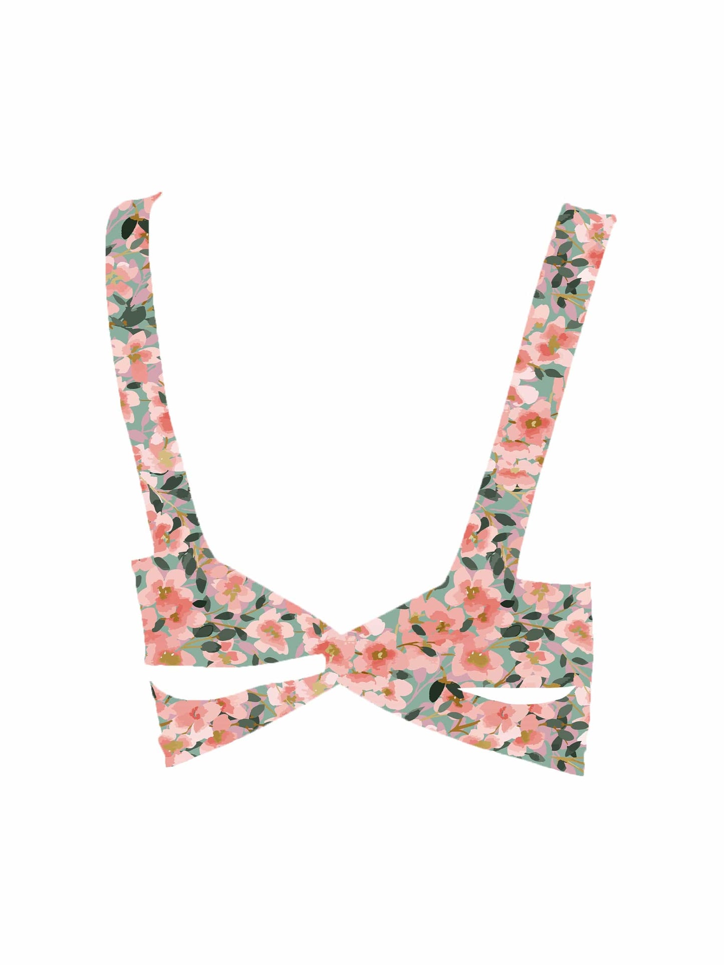 Klara Organic Cotton Twist Back Sport Bra