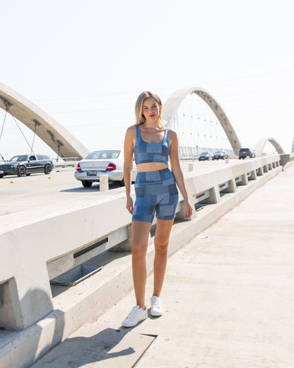 Klara Organic Cotton Twist Back Sport Bra